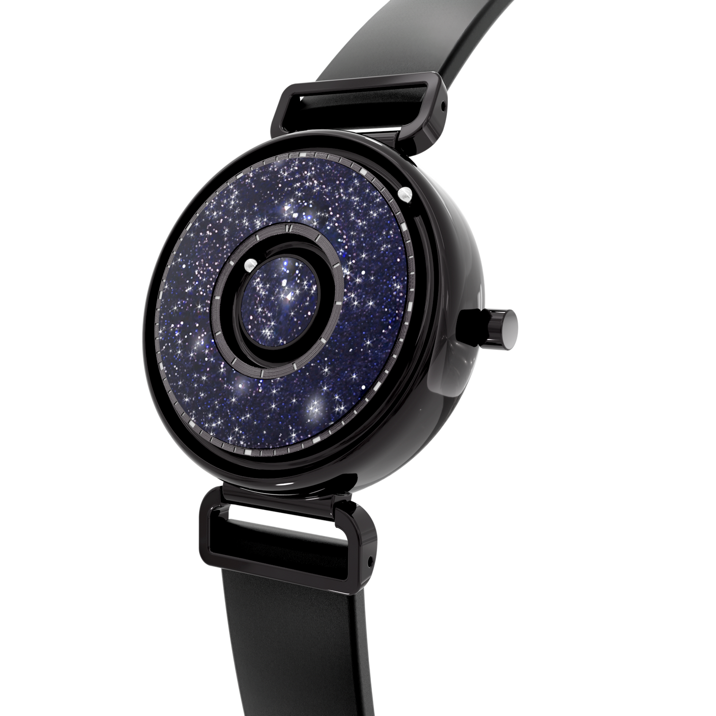 Bella Black Aventurin