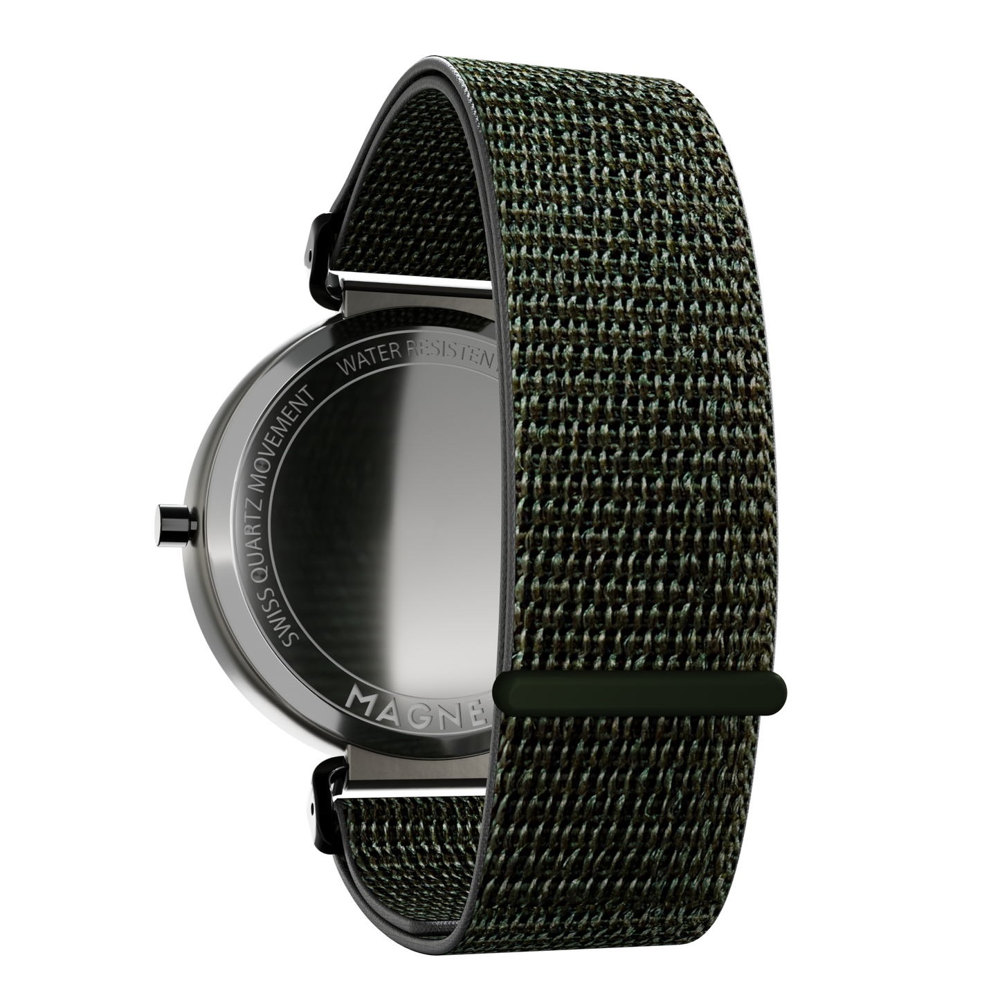 Magneto-Watch-Primus-Titan-Sport-Loop-Olivgruen-Back
