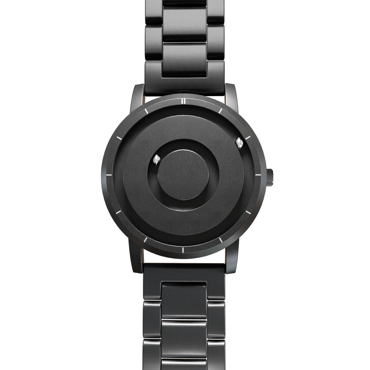 Magneto-Watch-Jupiter-Black-Edelstahl-Schwarz-Front