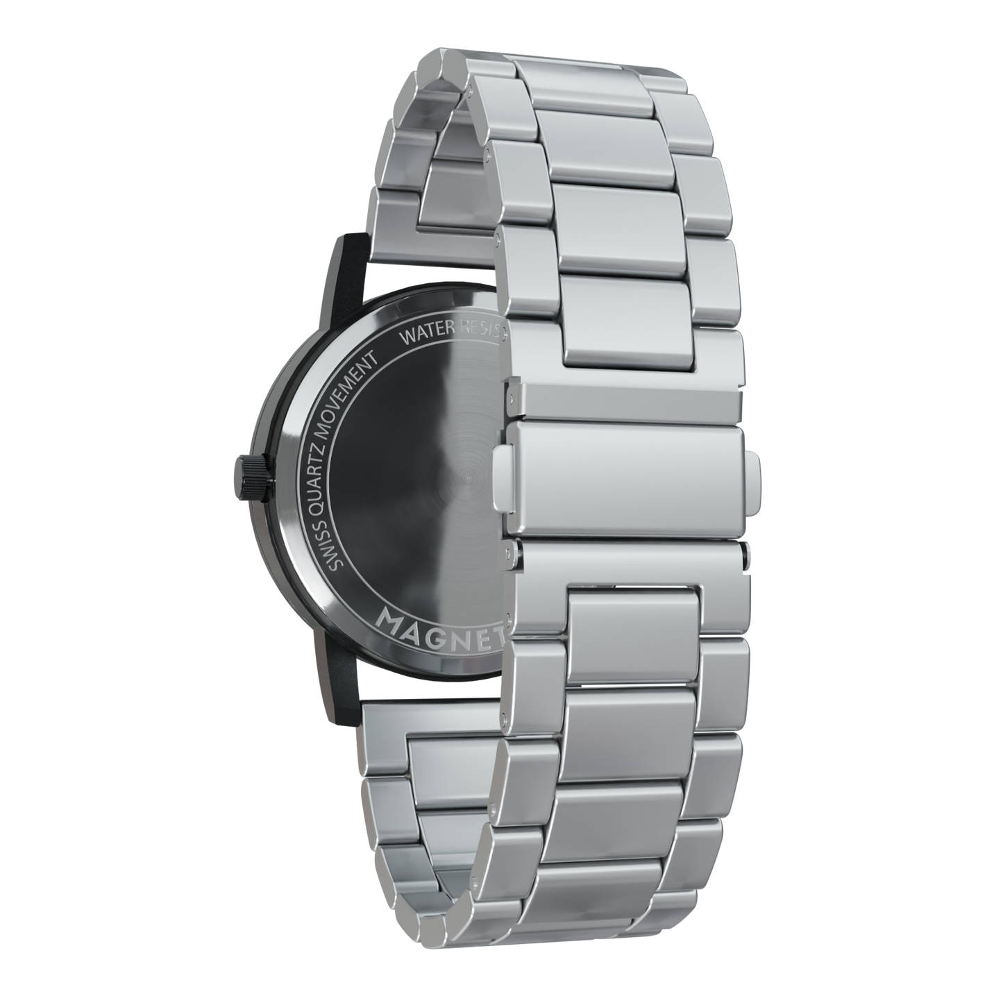 Magneto-Watch-Jupiter-Black-Edelstahl-Silber-Back