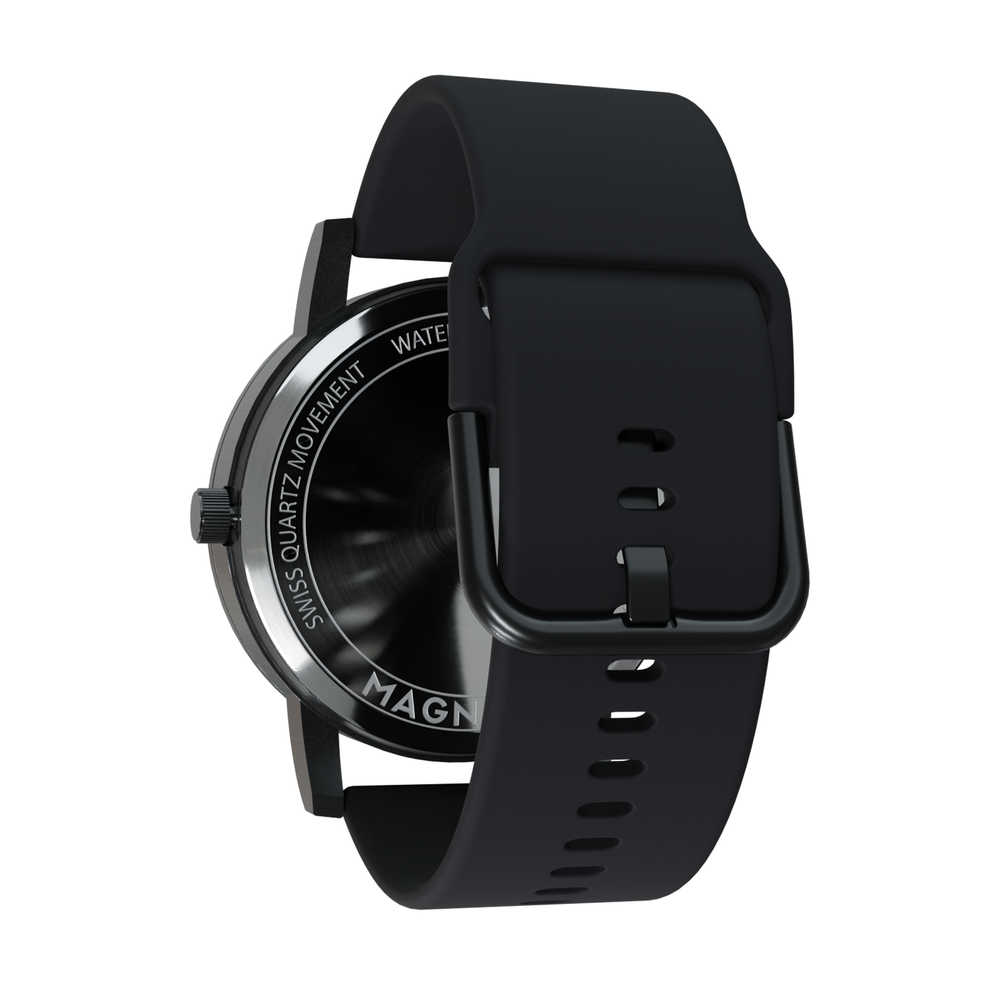 Magneto-Watch-Jupiter-Black-Silikon-Schwarz-Back