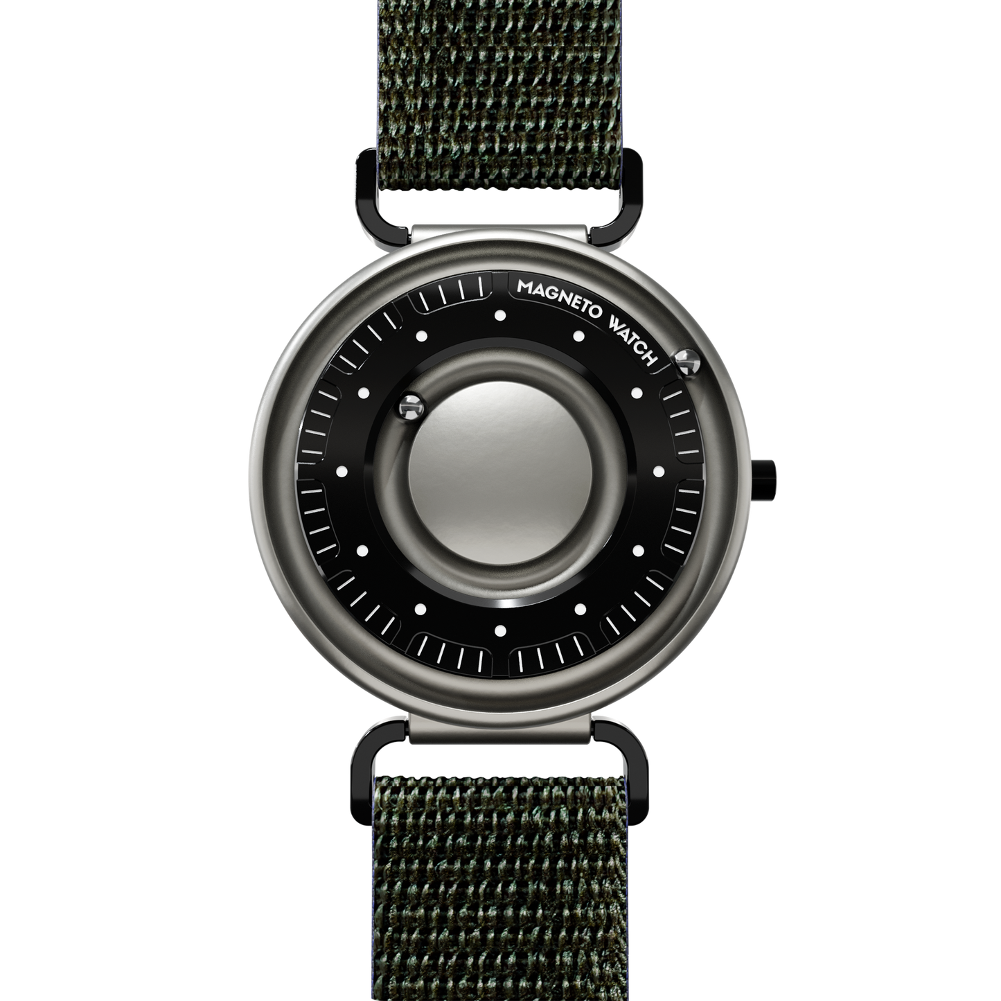Magneto-Watch-Primus-Titan-Sport-Loop-Olivgruen-Front