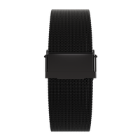 Maschenarmband Schwarz (Bella)