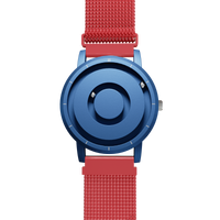 Jupiter Blue Maschenarmband Rot