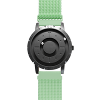 Komet Black Maschenarmband Mint
