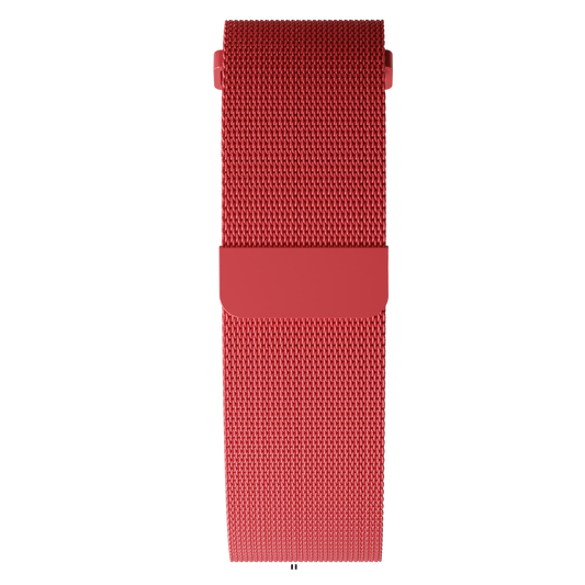 Magneto-Watch-Maschenarmband-Rot-Front