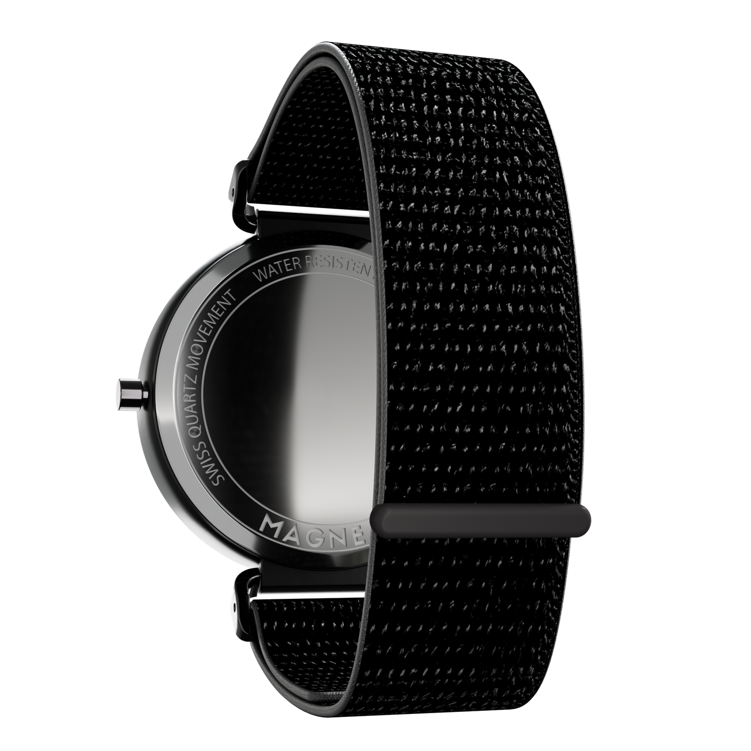 Magneto-Watch-Primus-Black-Sport-Loop-Schwarz-Back