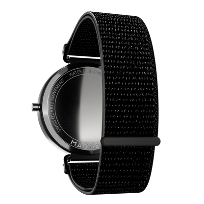 Magneto-Watch-Primus-Black-Sport-Loop-Schwarz-Back