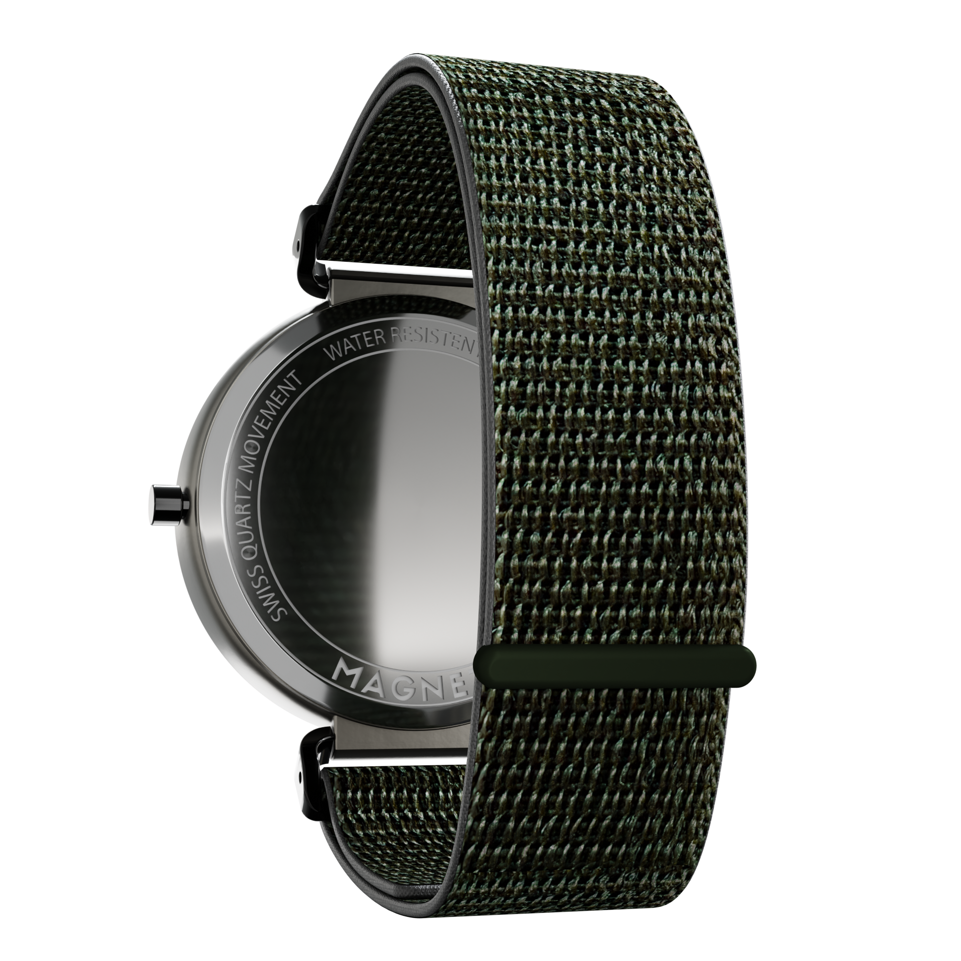 Magneto-Watch-Primus-Titan-Sport-Loop-Olivgruen-Back