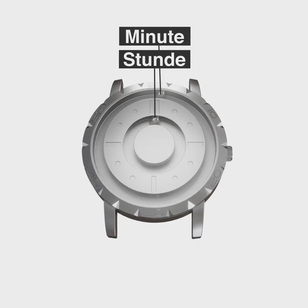 Magneto-Watch-Komet-Silver-Edelstahl-Silber-Kugel-Animation