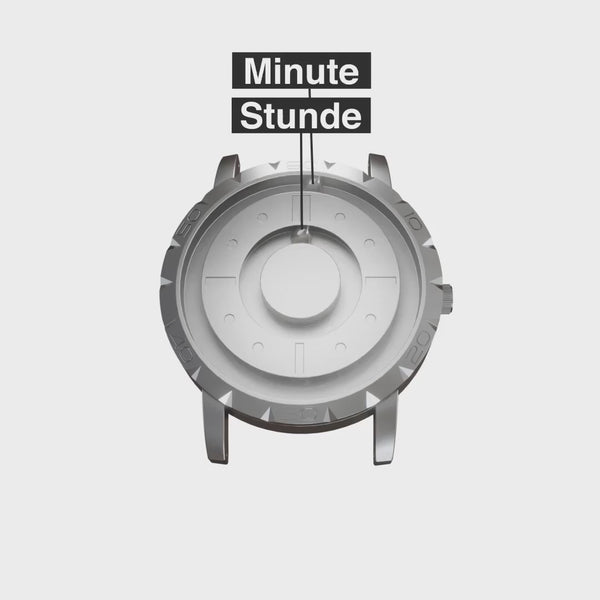 Magneto-Watch-Komet-Silver-Edelstahl-Silber-Kugel-Animation