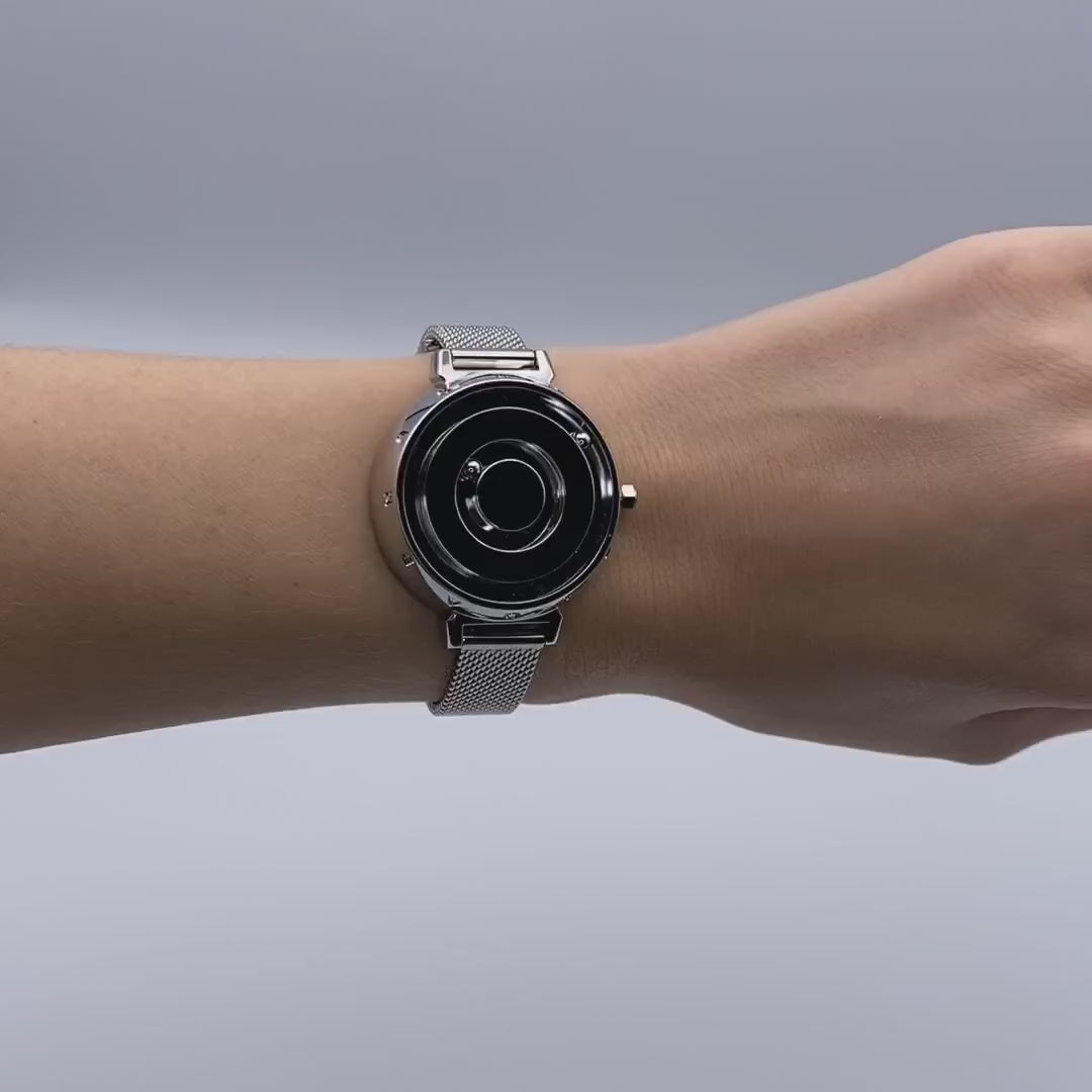Magneto-Watch-Venus-Silver-Handgelenk-Video