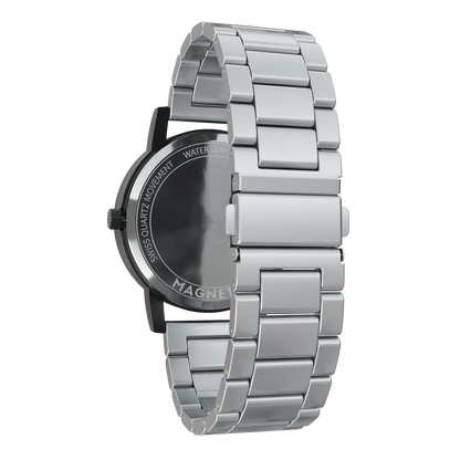 Magneto-Watch-Jupiter-Black-Edelstahl-Silber-Back