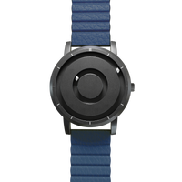 Jupiter Black Kunstleder Magnetisch Blau