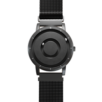 Jupiter Black Maschenarmband Schwarz