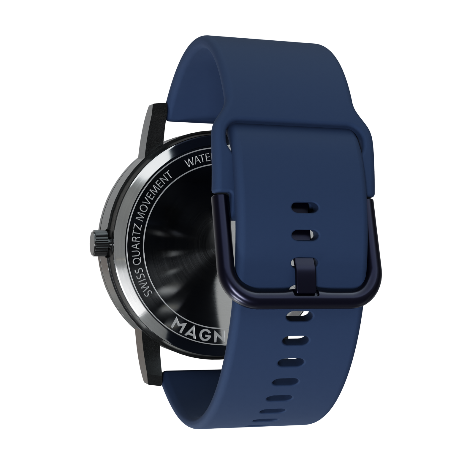 Magneto-Watch-Jupiter-Black-Silikon-Blau-Back