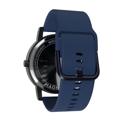 Magneto-Watch-Jupiter-Black-Silikon-Blau-Back