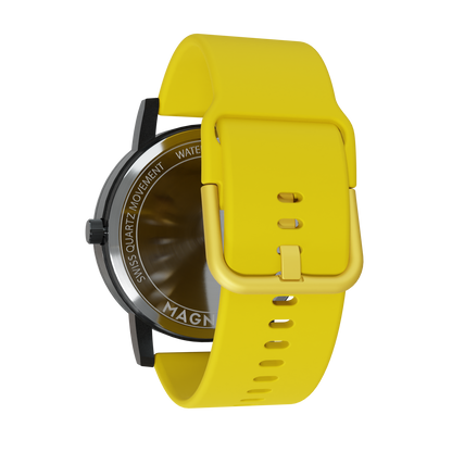 Magneto-Watch-Jupiter-Black-Silikon-Gelb-Back