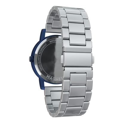 Magneto-Watch-Jupiter-Blue-Edelstahl-Silber-Back