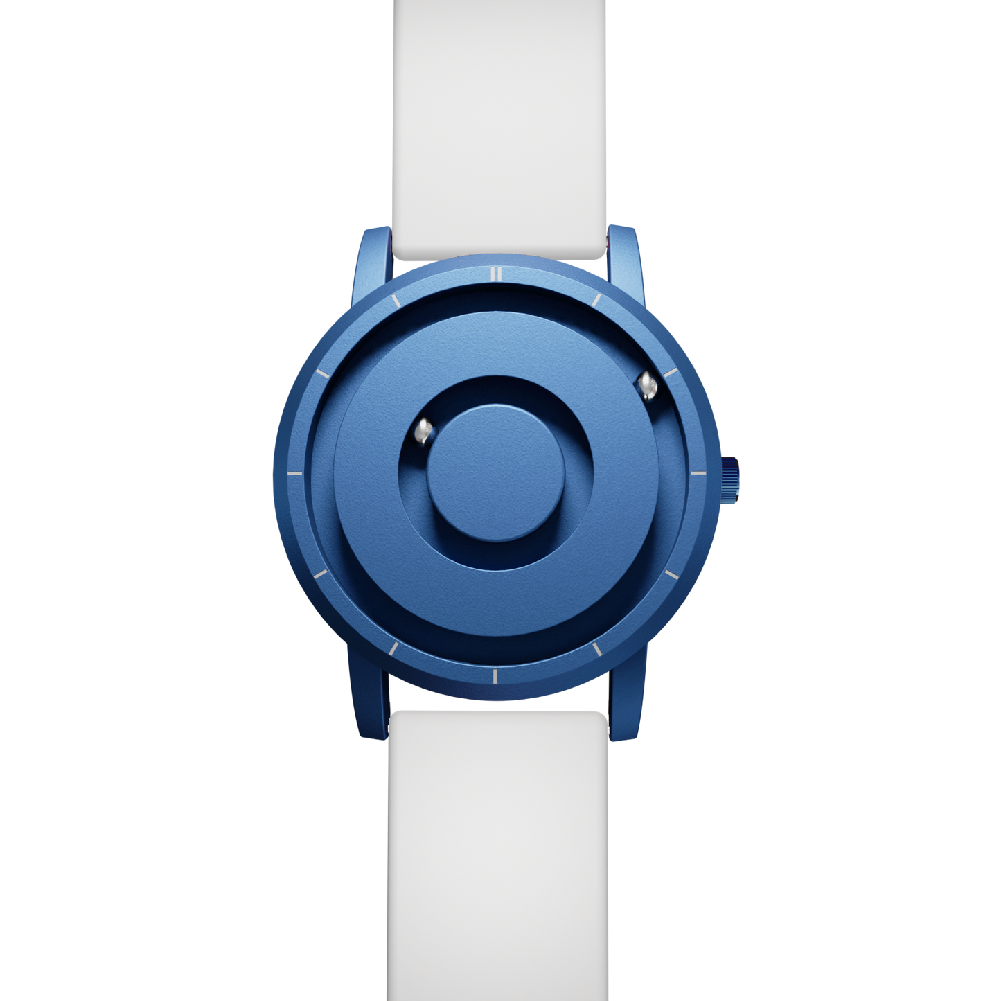    Magneto-Watch-Jupiter-Blue-Silikon-Weiss-Front