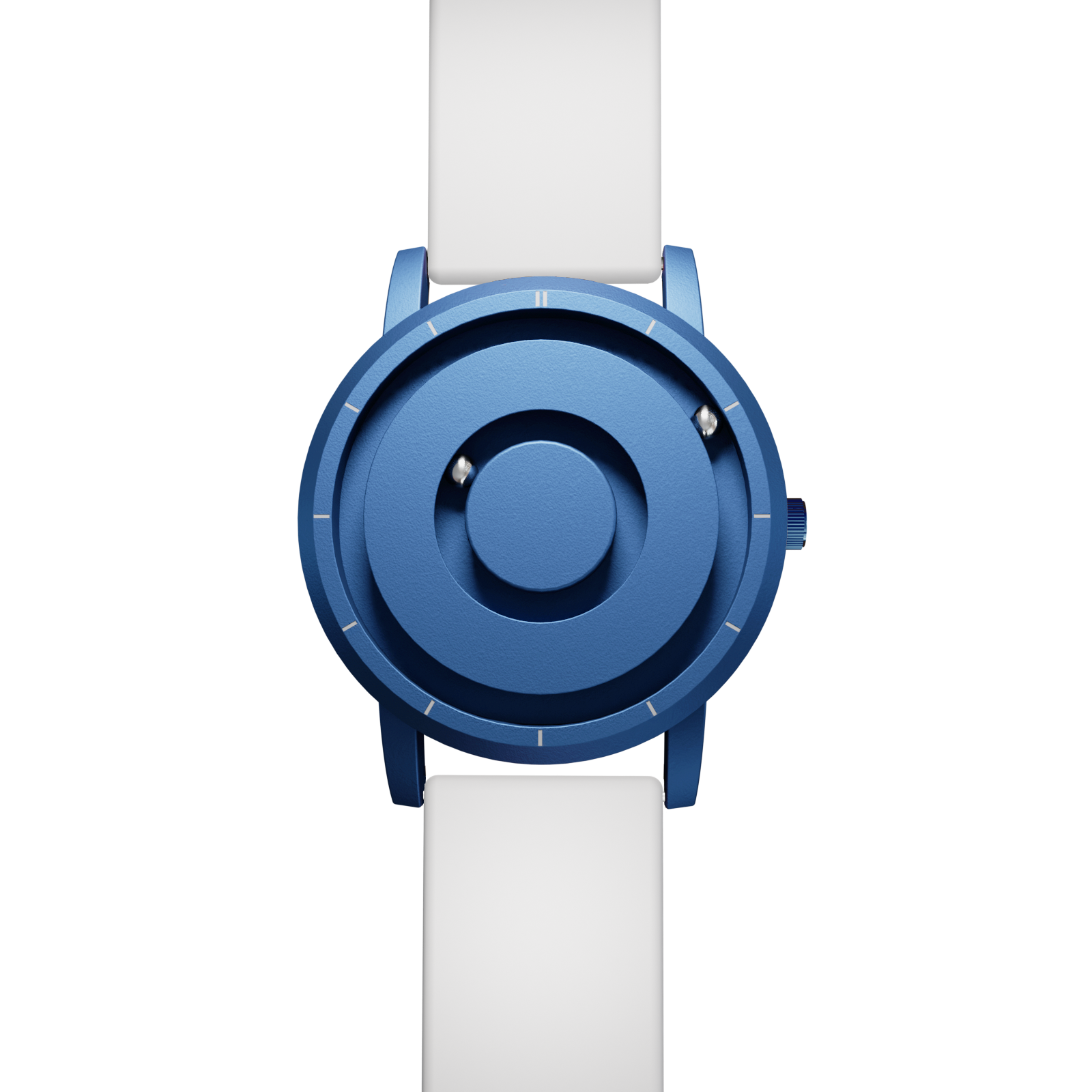   Magneto-Watch-Jupiter-Blue-Silikon-Weiss-Front