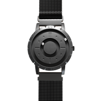 Komet Black Maschenarmband Schwarz