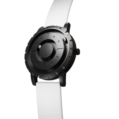 Magneto-Watch-Komet-Black-Silikon-Weiss-Side