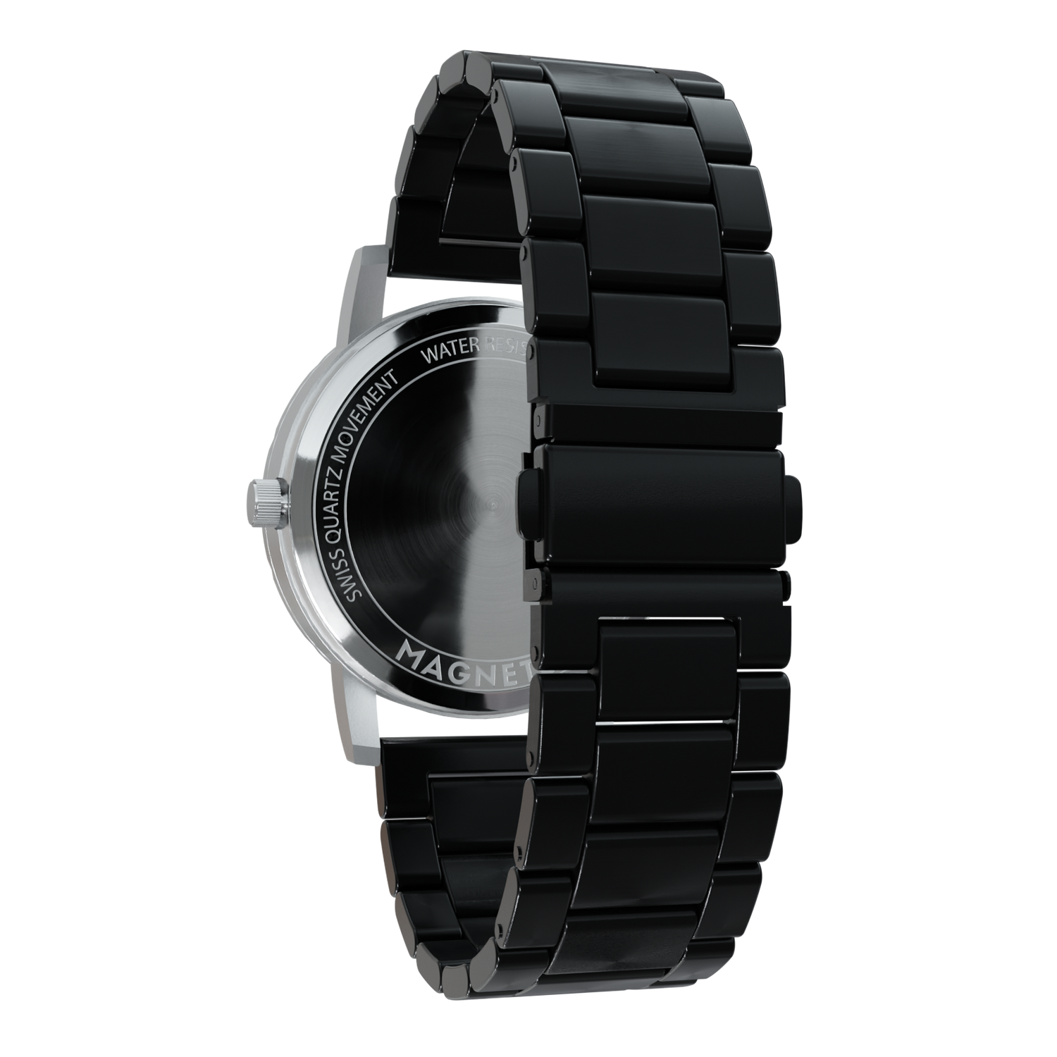 Magneto-Watch-Komet-Silver-Edelstahl-Schwarz-Back