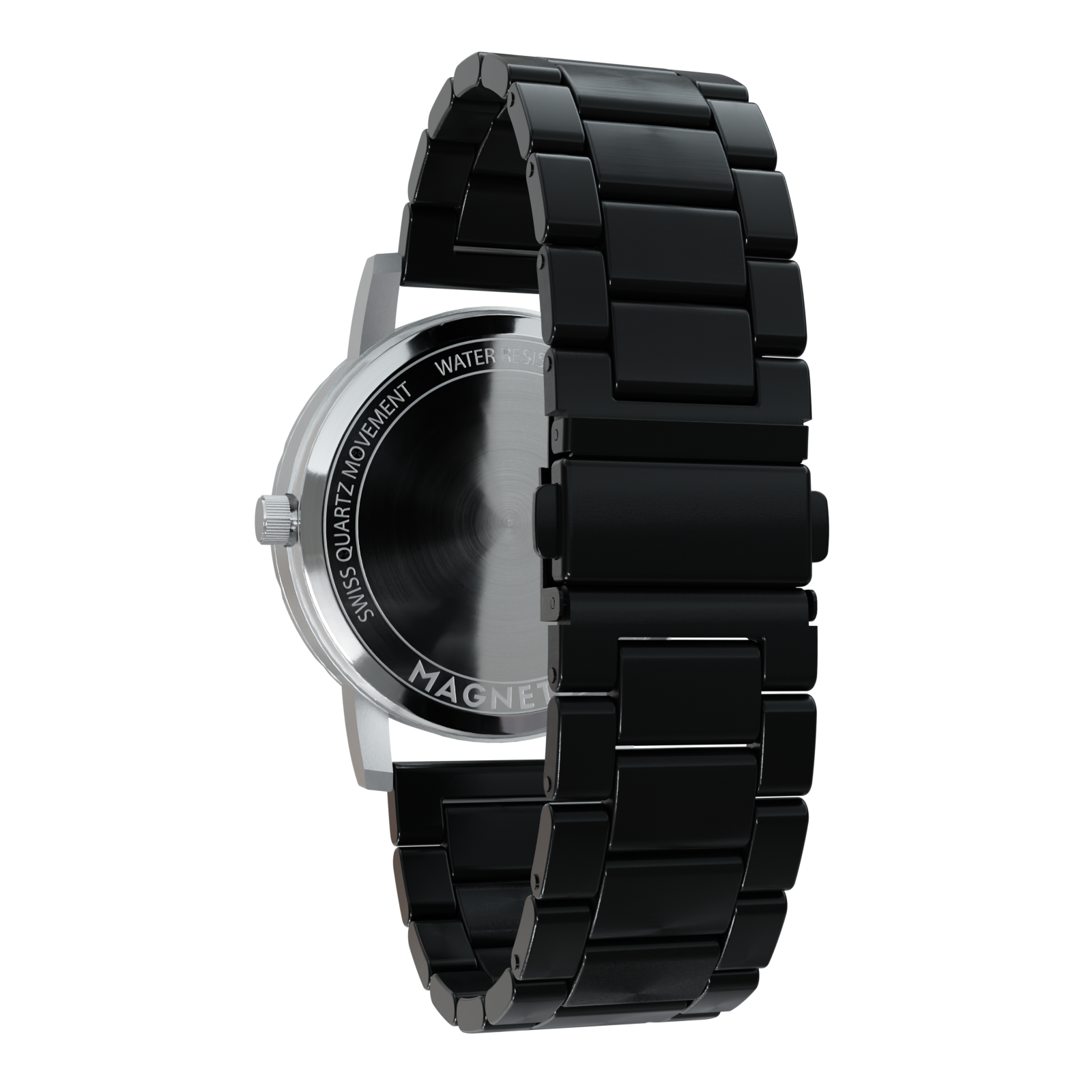 Magneto-Watch-Komet-Silver-Edelstahl-Schwarz-Back