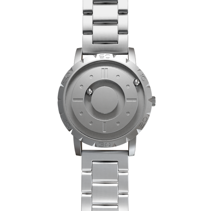 Magneto-Watch-Komet-Silver-Edelstahl-Silber-Front