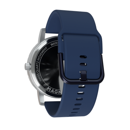 Magneto-Watch-Komet-Silver-Silikon-Blau-Back