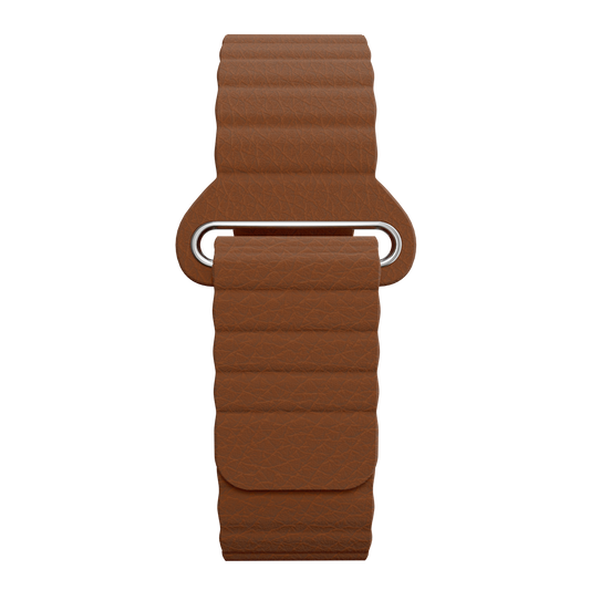 Magneto-Watch-Kunstleder-Magnetisch-Braun-Front