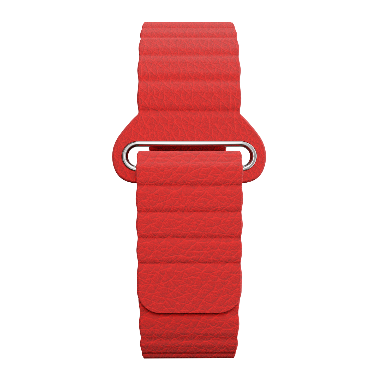 Magneto-Watch-Kunstleder-Magnetisch-Rot-Front