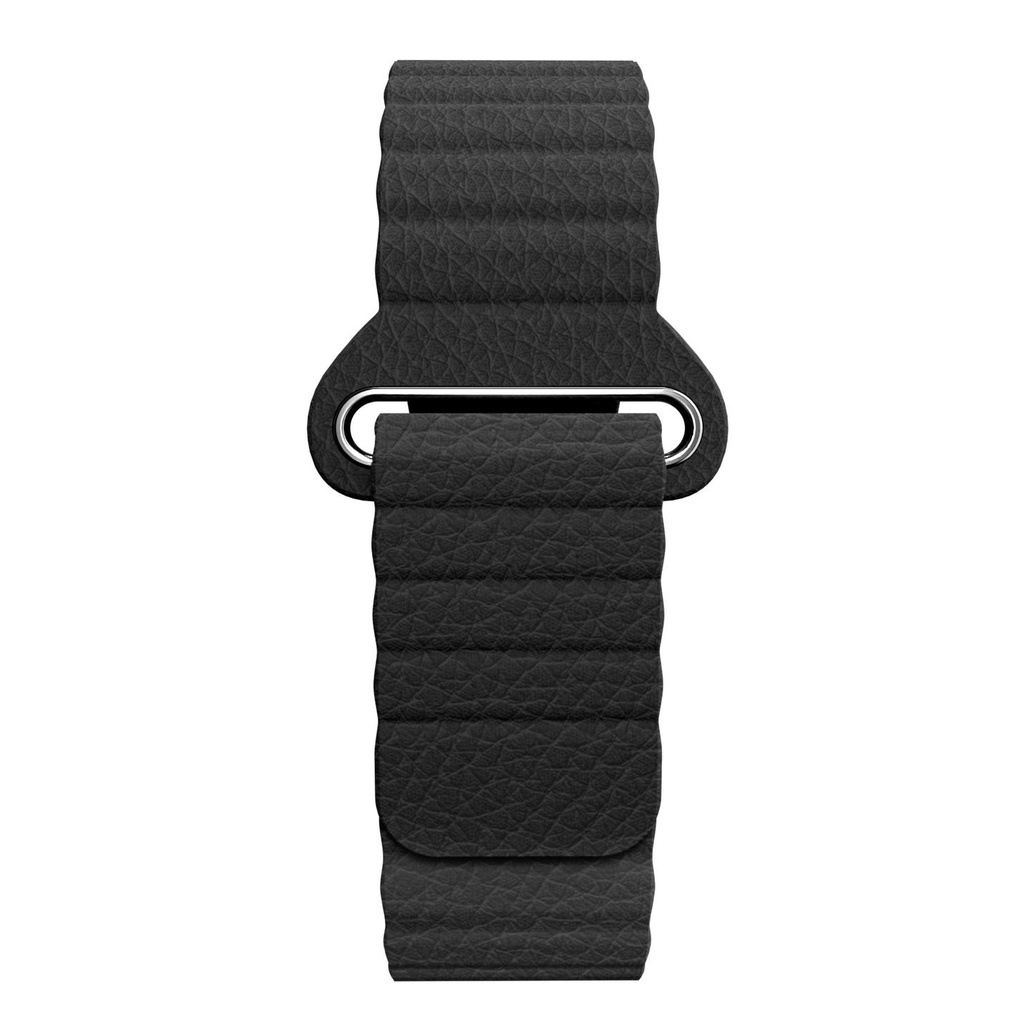 Magneto-Watch-Kunstleder-Magnetisch-Schwarz-Front