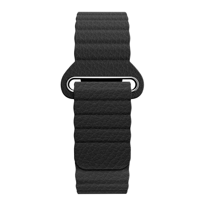 Magneto-Watch-Kunstleder-Magnetisch-Schwarz-Front