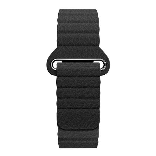 Magneto-Watch-Kunstleder-Magnetisch-Schwarz-Front