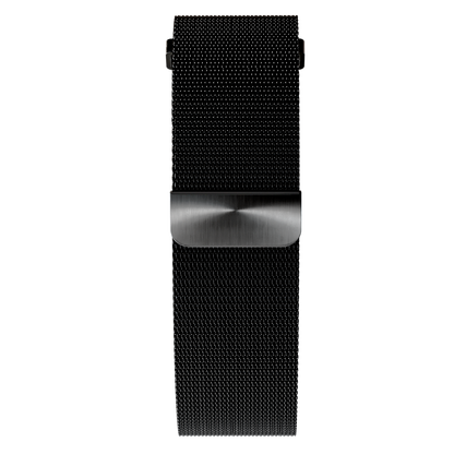 Magneto-Watch-Maschenarmband-Schwarz-Front