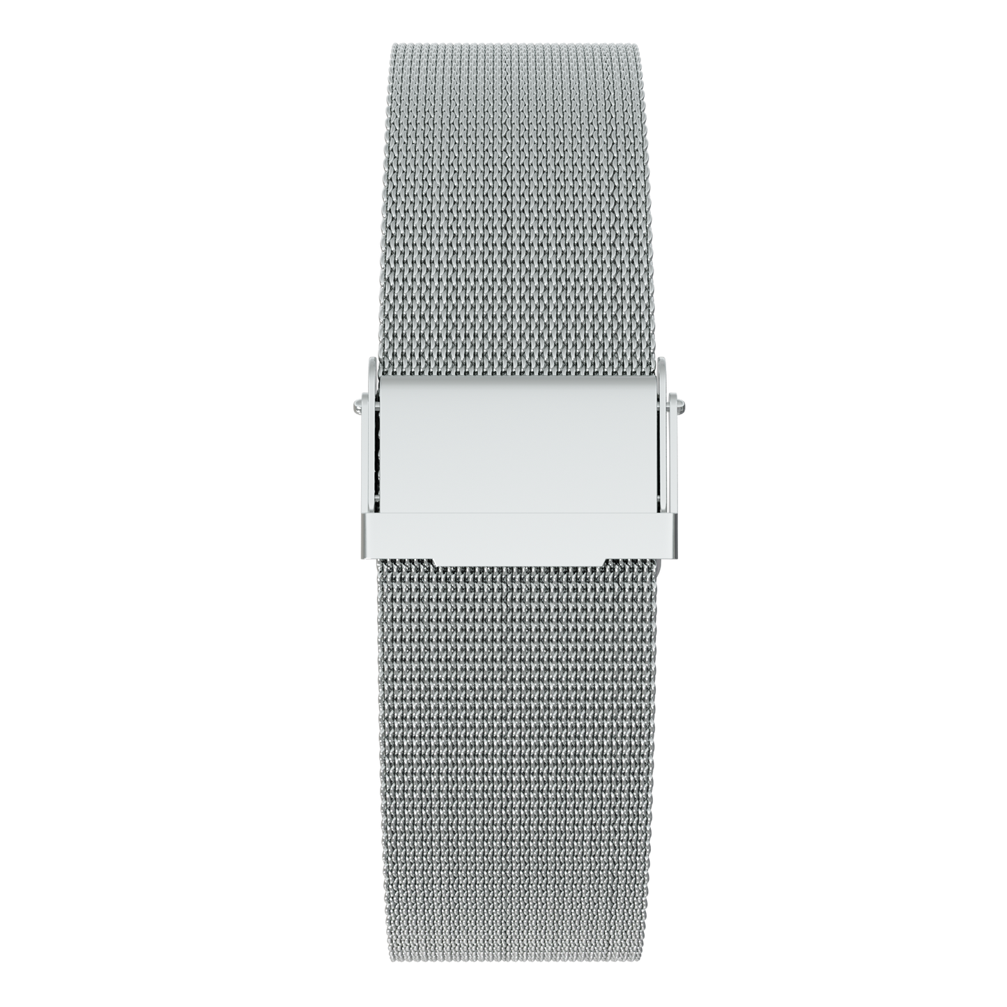     Magneto-Watch-Maschenarmband-Sicherheitsverschluss-Silber-Front