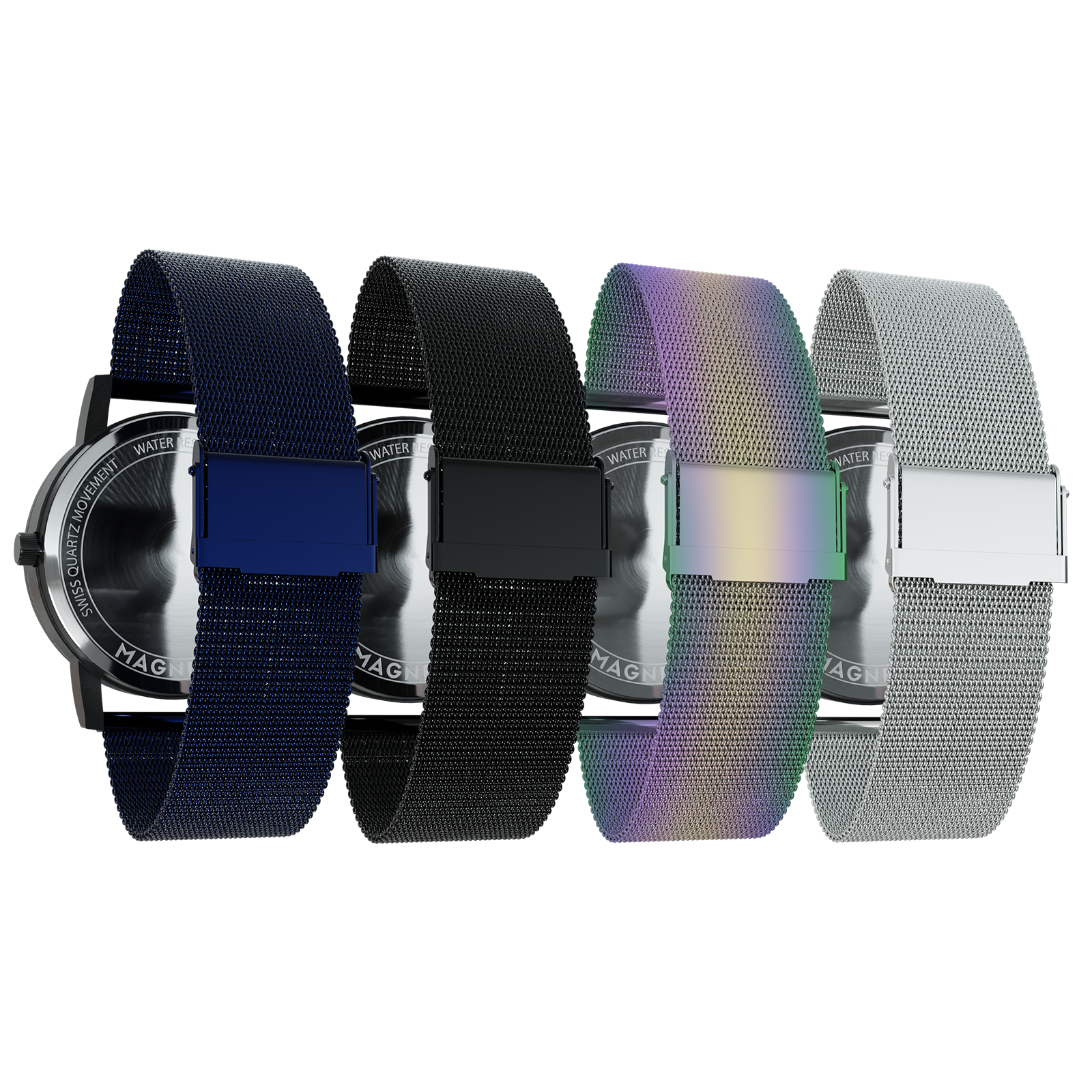    Magneto-Watch-Maschenarmband-Sicherheitsverschluss