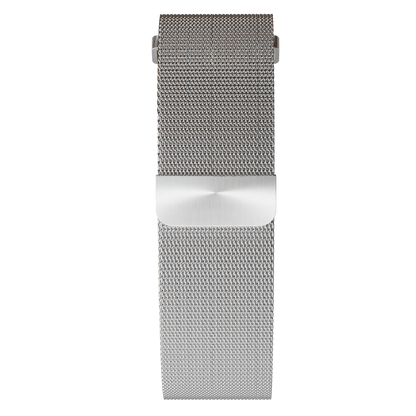     Magneto-Watch-Maschenarmband-Silber-Front