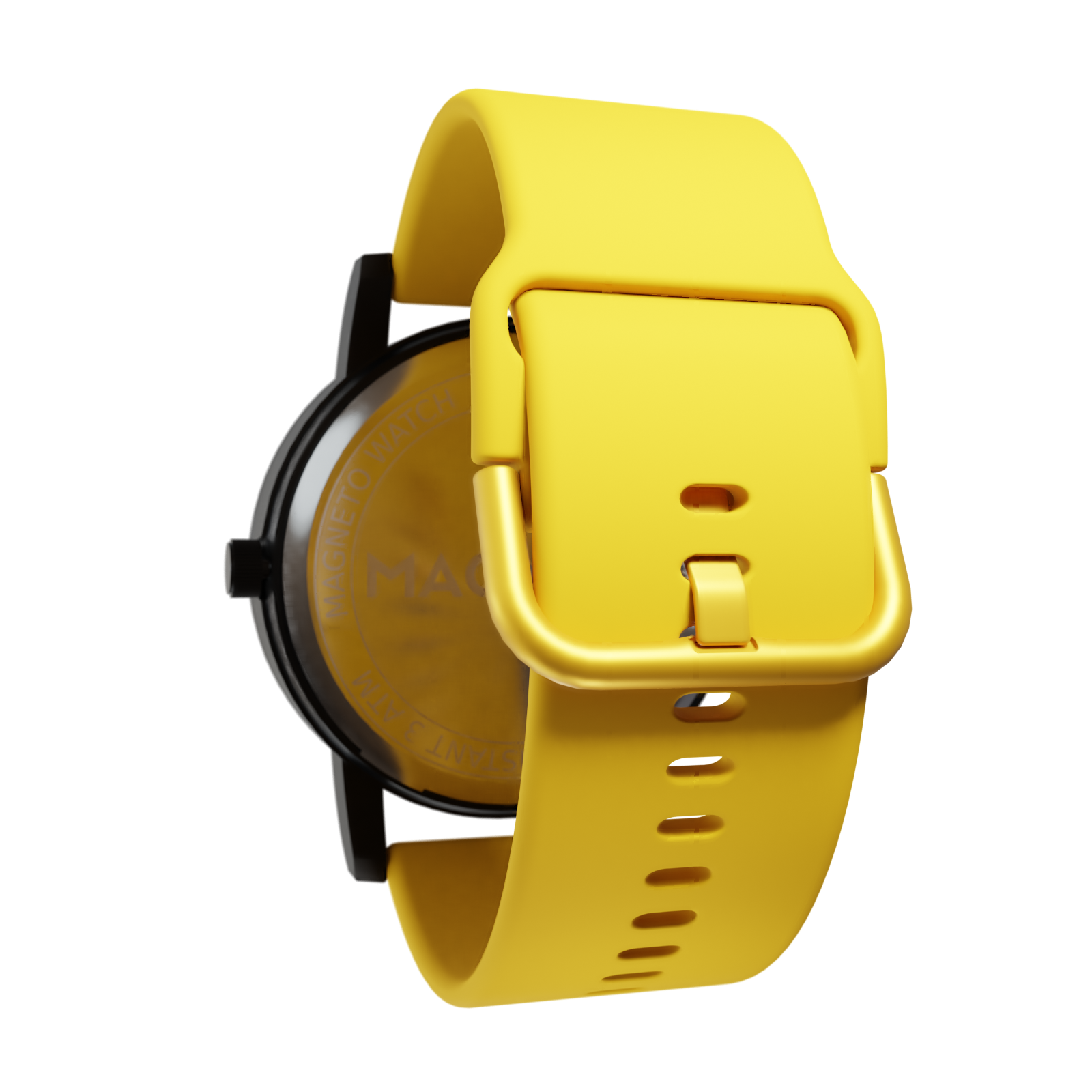 Magneto-Watch-Silikon-Gelb-Side