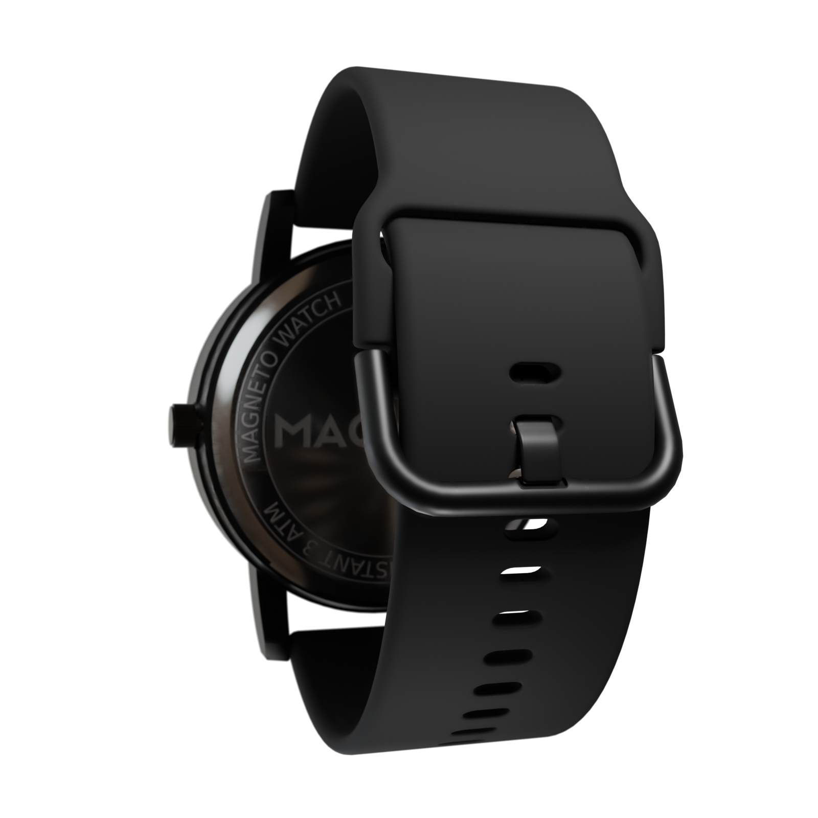     Magneto-Watch-Silikon-Schwarz-Side