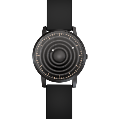   Magneto-Watch-Wave-Black-Silikon-Schwarz-Front