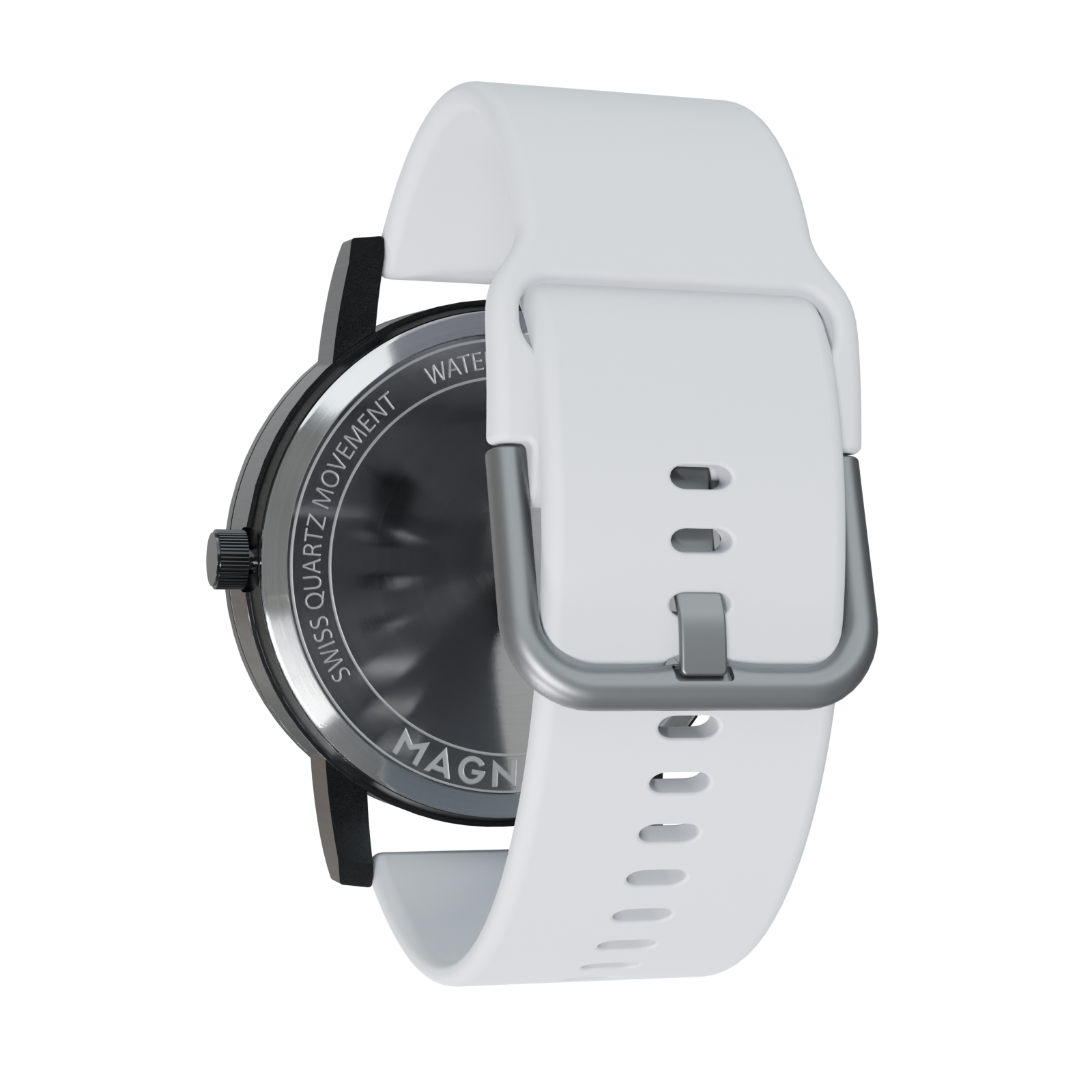 Magneto-Watch-Wave-Black-Silikon-Weiss-Back