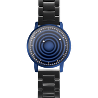 Wave Blue Edelstahl Schwarz