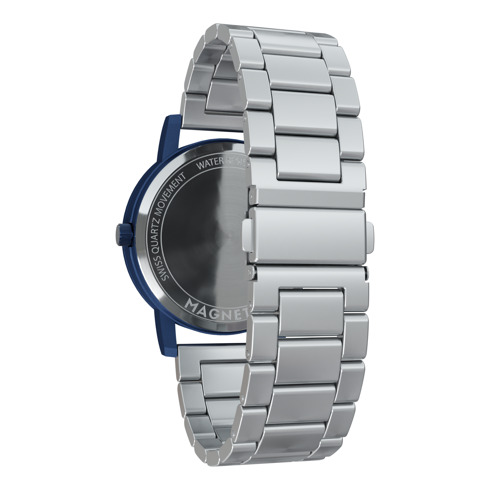 Magneto-Watch-Wave-Blue-Edelstahl-Silber-Back