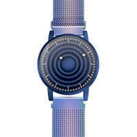 Wave Blue Maschenarmband Flip-Flop