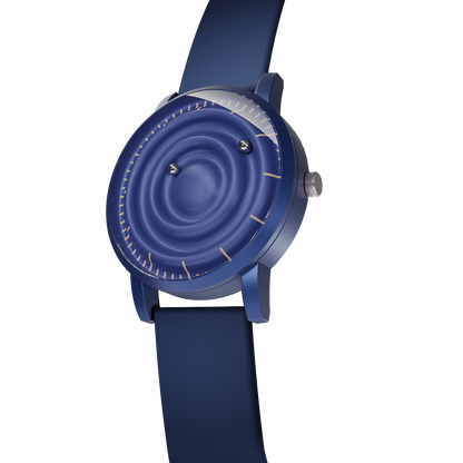Magneto-Watch-Wave-Blue-Silikon-Blau-Side