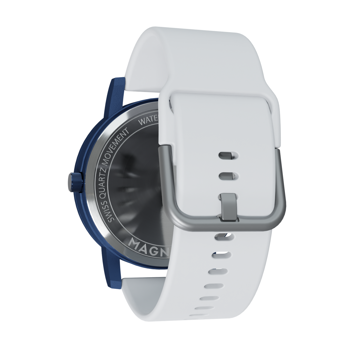 Magneto-Watch-Wave-Blue-Silikon-Weiss-Back