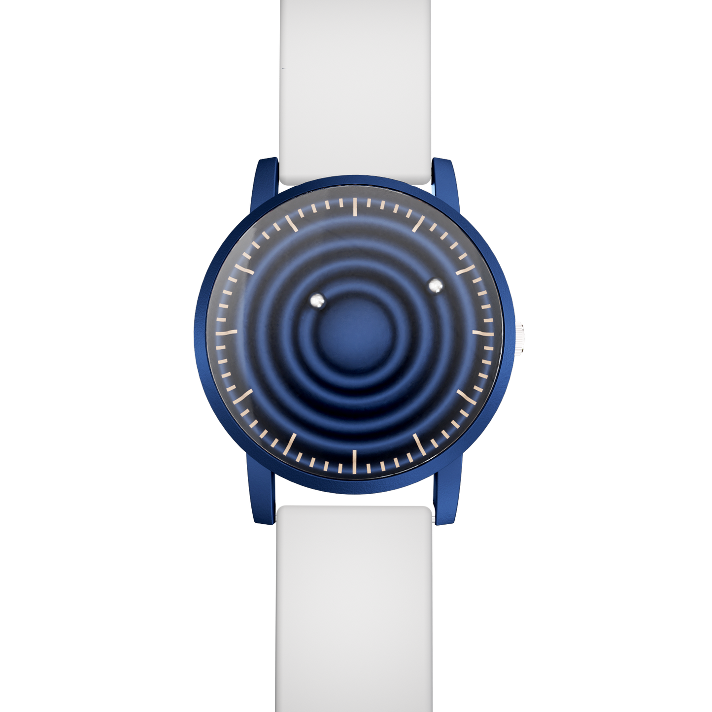 Magneto-Watch-Wave-Blue-Silikon-Weiss-Front